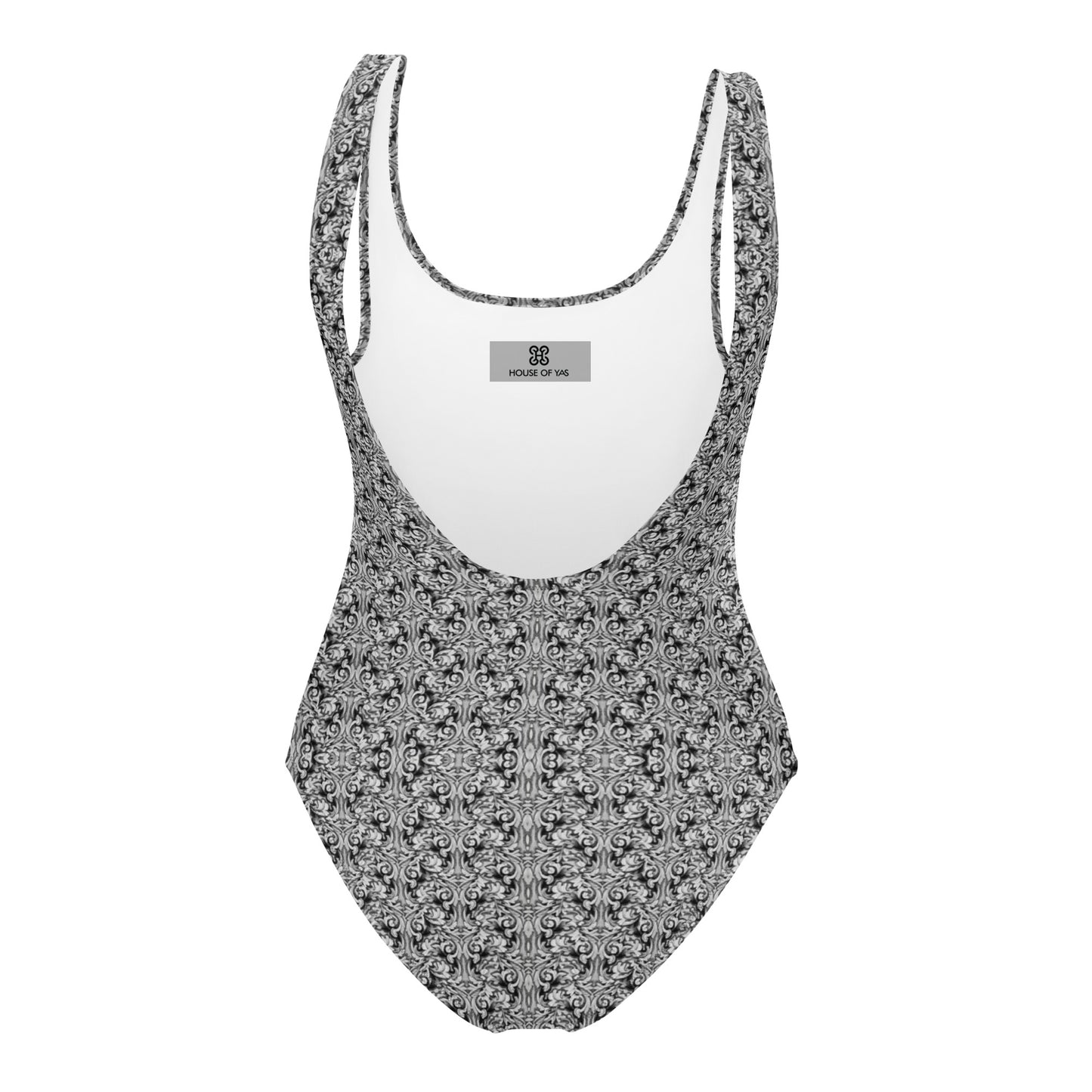 Caridad del Cobre B/W One-Piece Swimsuit