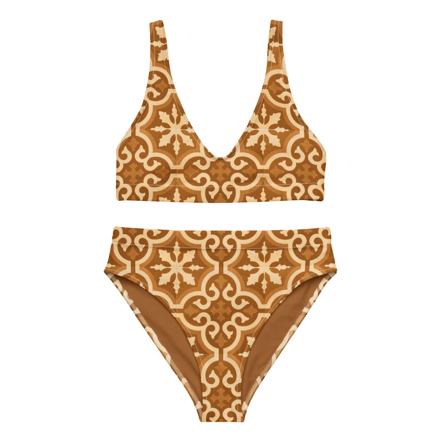 Tierra Recycled high-waisted bikini