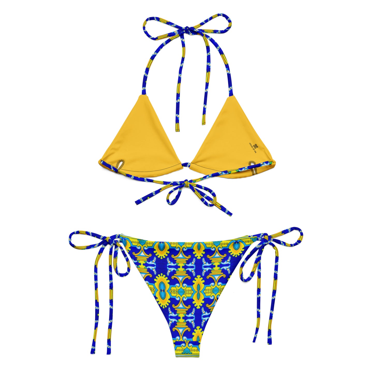 Havana tiles recycled string bikini