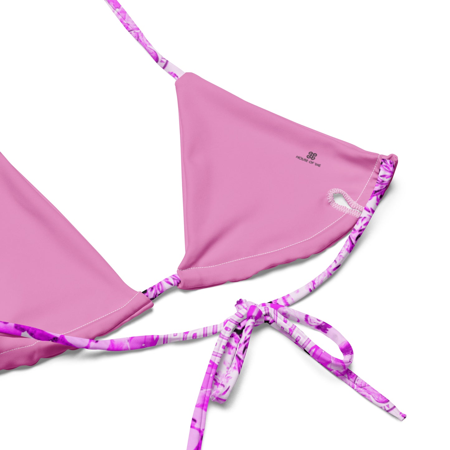 Pink Cuba string bikini