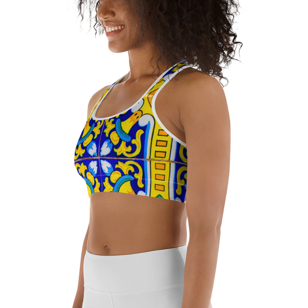 Varadero Tiles Sports bra