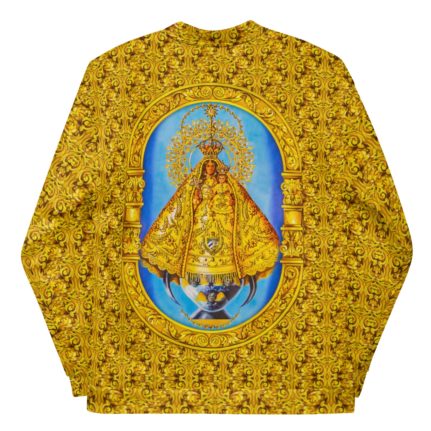 Virgen Caridad Unisex Bomber Jacket