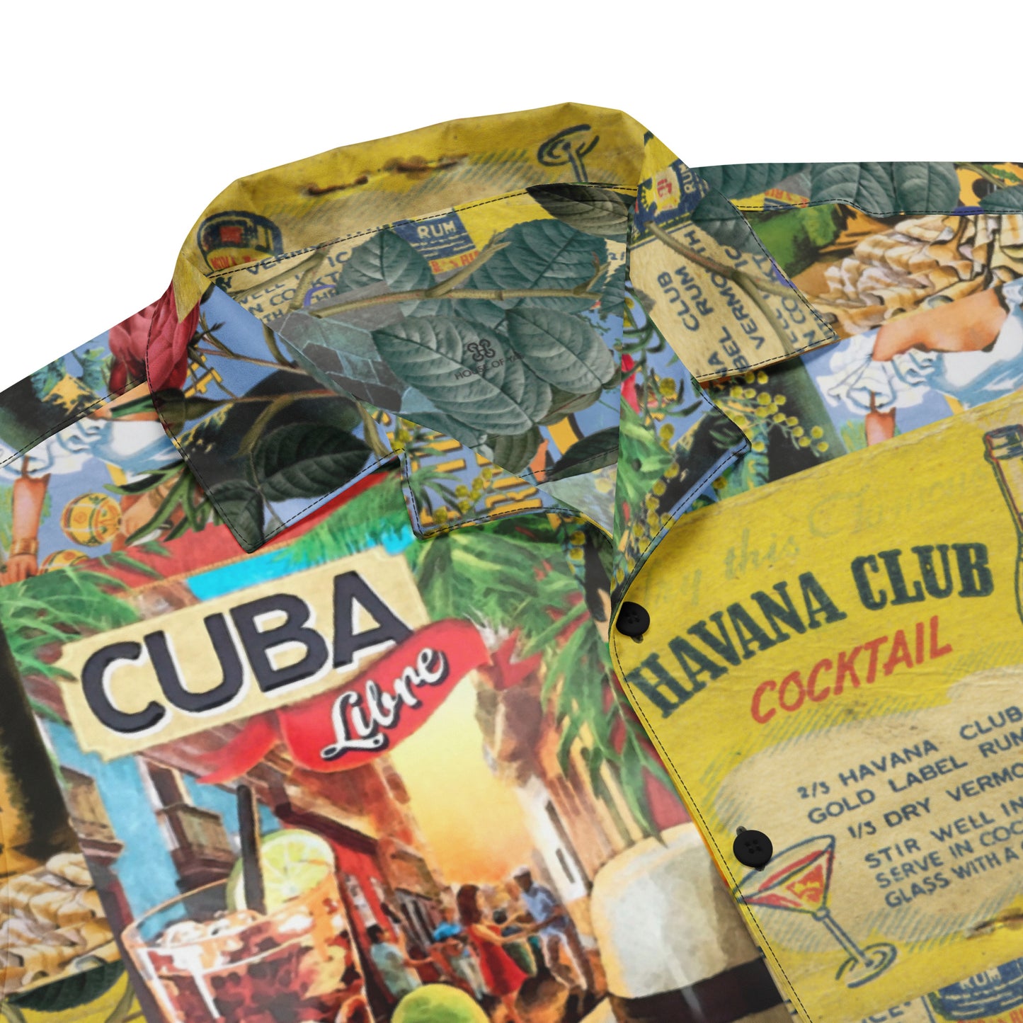 Cuba Libre Unisex button shirt